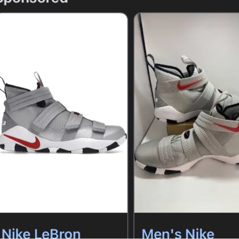 Selling a pair of the same LeBron’s 11 silver bullets,